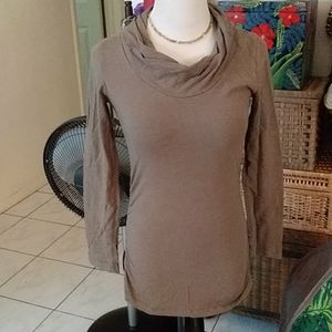 Nwot Cabi khaki long sleeve top